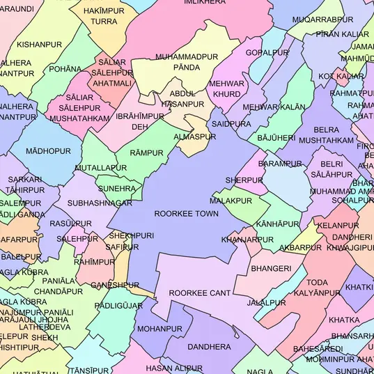 Village Boundary Database