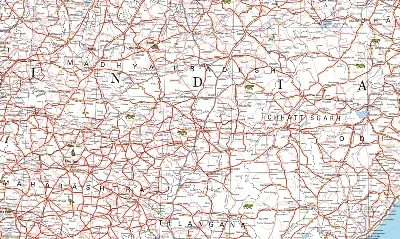 Digital Geographical Map